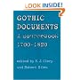 Gothic Documents: A Sourcebook, 1700-1820