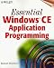 Books : Essential Windows(r) CE Application Programming