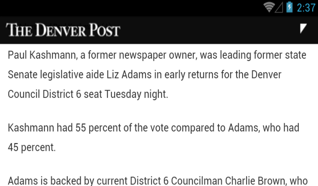 Amazon.com: THE DENVER POST - DENVERPOST.COM: Appstore for Android Amazon.com: THE DENVER POST - DENVERPOST.COM: Appstore for Android