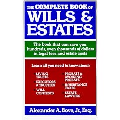 The Complete Book of Wills and Estates