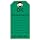 Brady 86452 5-3/4" Height, 3" Width, B-852 Reusable Dura-Tag, Black On Green Color Scaffolding Tags (Pack Of 10)