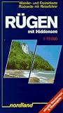 Nordland Karten, R�gen mit Hiddensee: Wander- und Freizeitkarte. R�ckseite mit Reisef�hrer. Aktuelle Wanderwege