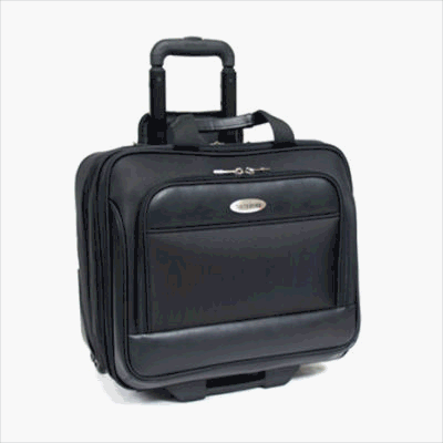 Samsonite Wheeled Portfolio - Black - One Size