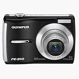 Olympus FE-310 8MP Digital Camera with 5x Optical Zoom (Black)