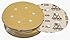 Mirka 23-624-220  6"  6-Hole 220 Grit Dustless Hook & Loop Sanding Discs - 50 Pack