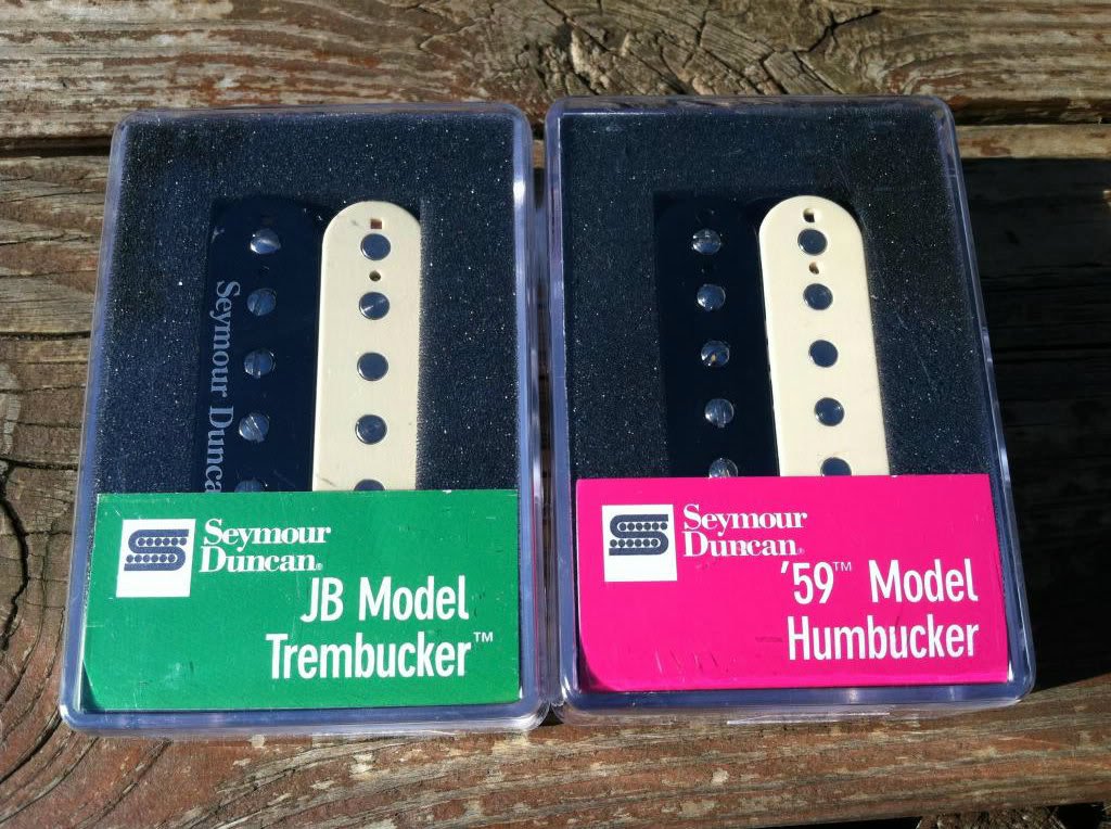 Amazon.com: Seymour Duncan TB-4 JB Bridge & SH-1 59 Neck REVERSE ...