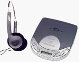 GPX C3860 Portable CD Player with 22-Track Program Mode