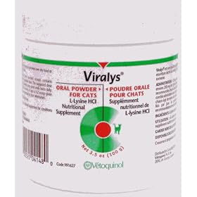 Vet Solutions Viralys (L-Lysine) Powder (100 grams)