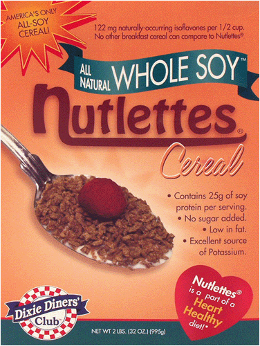 Dixie Carb Counters Whole Soy Nutlettes Soy Cereal 2lb Container