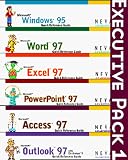 Executive Pack 1: Microsoft Office 97 with Windows 95 (includes Quick Reference Guides for Word, Excel, PowerPoint, Access, Outlook, and Windows 95)