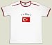 T-Shirt Türkei, weiß-rot, Größe L, Soccer-T