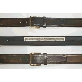 Leather Money Belt by BT