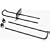 Hitachi 311495 Pair of Extension Wings, for Model C10FC