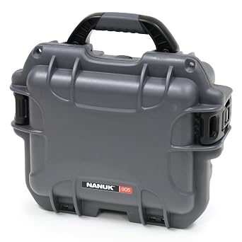 Nanuk 905 Case with Padded Divider (Graphite)