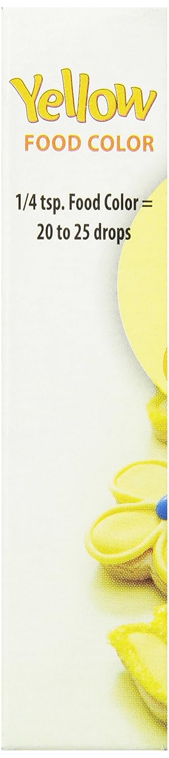 Amazon.com : McCormick Yellow Color, 1-Ounce : Food Coloring ...