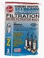 Hoover Type Z Allergen Vacuum Cleaner Replacement Bags, Package of 3