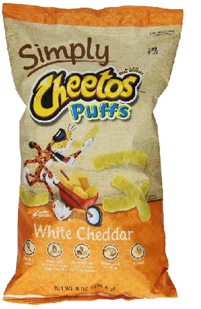Amazon.com: Frito Lay Natural Cheetos White Cheddar Cheese Puffs ...