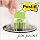 Post-it Arrow Flags Dispenser, Bright Green, 1-Inch Wide, 200/Desk Grip Dispenser, 1-Dispenser/Pack