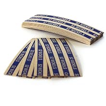 The Coin-Tainer Co. Flat Coin Wrappers, Nickel, 1000 count (30005)