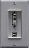  : DVI & USB Output Wall Plate