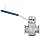 Dixon B5104E150CC-D Stainless Steel CF8M Clamp End Butterfly Valve with EPDM Seal, 1-1/2" Tube OD, 140 psi Pressure