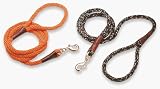 Mendota Braided Snap Lead (Size=1/2 inch x 4 foot,Color=Brown)