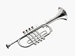 Real Working Kid's Toy Trumpet Instrument
