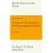Texte zur deutschen Verfassungsgeschichte. Vornehmlich für den Studiengebrauch
