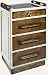Authentic Models MF001 Drawers That Go Accent Chest in Ivory