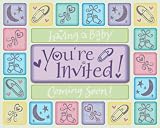 Creative Converting Coming Soon Fold Invites - 48 Count