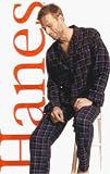 Mens Flannel Pajama Sleep Set by Hanes