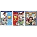 Toy Story 1 2 3 Complete Series Blu-Ray+DVD Combo Set