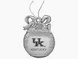 University of Kentucky - Round Bulb Pewter Ornament - Laser Engraved