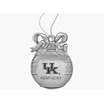 University of Kentucky - Round Bulb Pewter Ornament - Laser Engraved $8.95