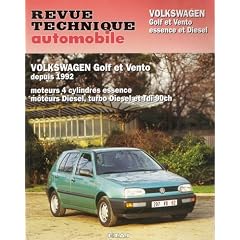 Volkswagen Golf III et Vento E 4 cylindres