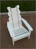 Kiddie Cat Chair - Satin White, by Prairie Leisure