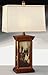 Complements 10507RBLS Scenic Cherry Resin Watchful Table Lamp