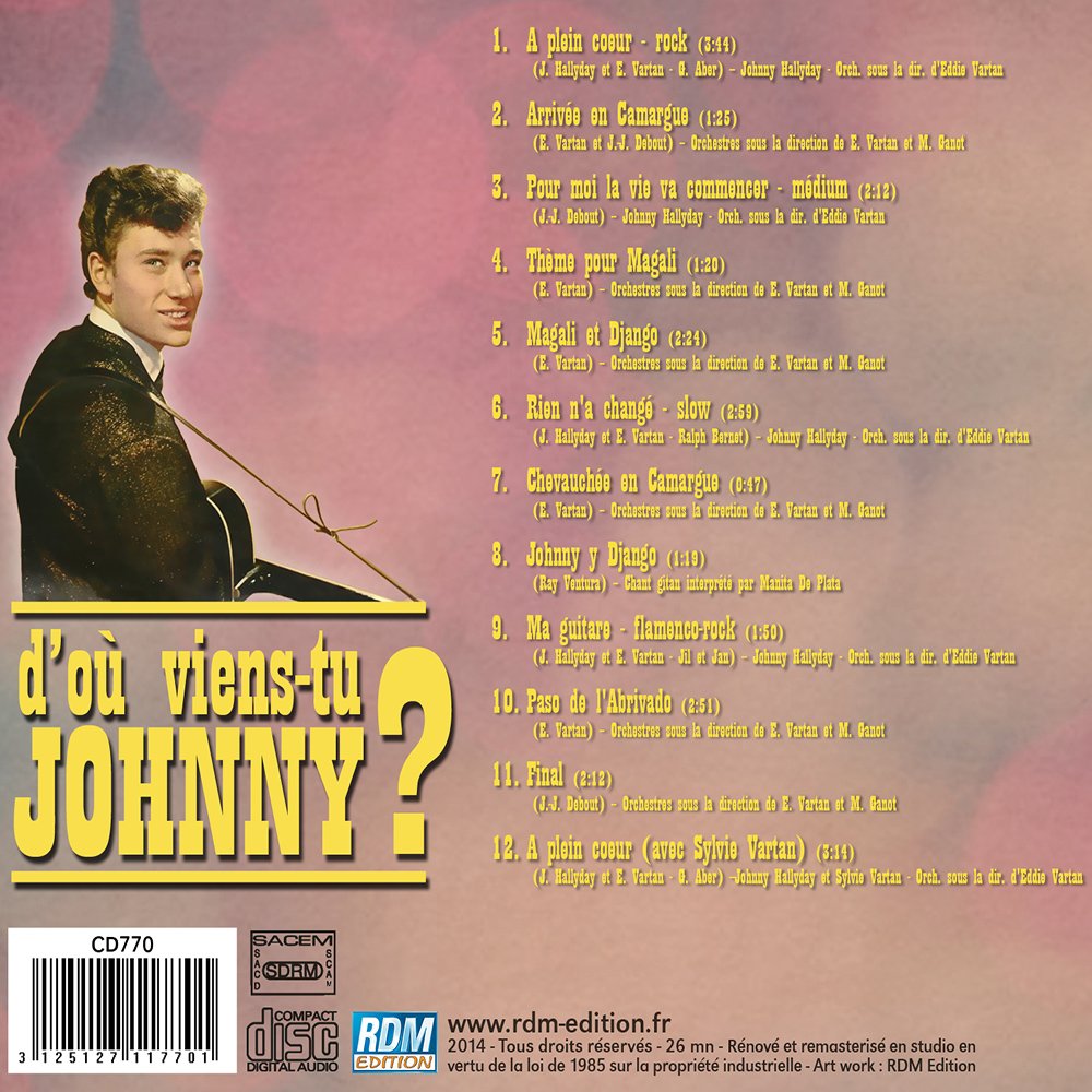 D Ou Viens Tu En Anglais D'ou viens-tu Johnny?