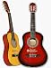 Schoenhut Red/Black 6-String Guitar - 32X14X4