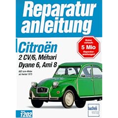 Citroen 2CV/6, Dyane 6, Mehari, Ami 8, 602 ccm (ab Herbst 75)