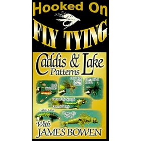 Hooked On Fly Tying, HBO5 Caddis & Lake Patterns - James Bowen [VHS]