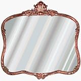 IMAGE OF Hickory Manor 7136FBZ Flat Buffet Mirror - Bronze Finish