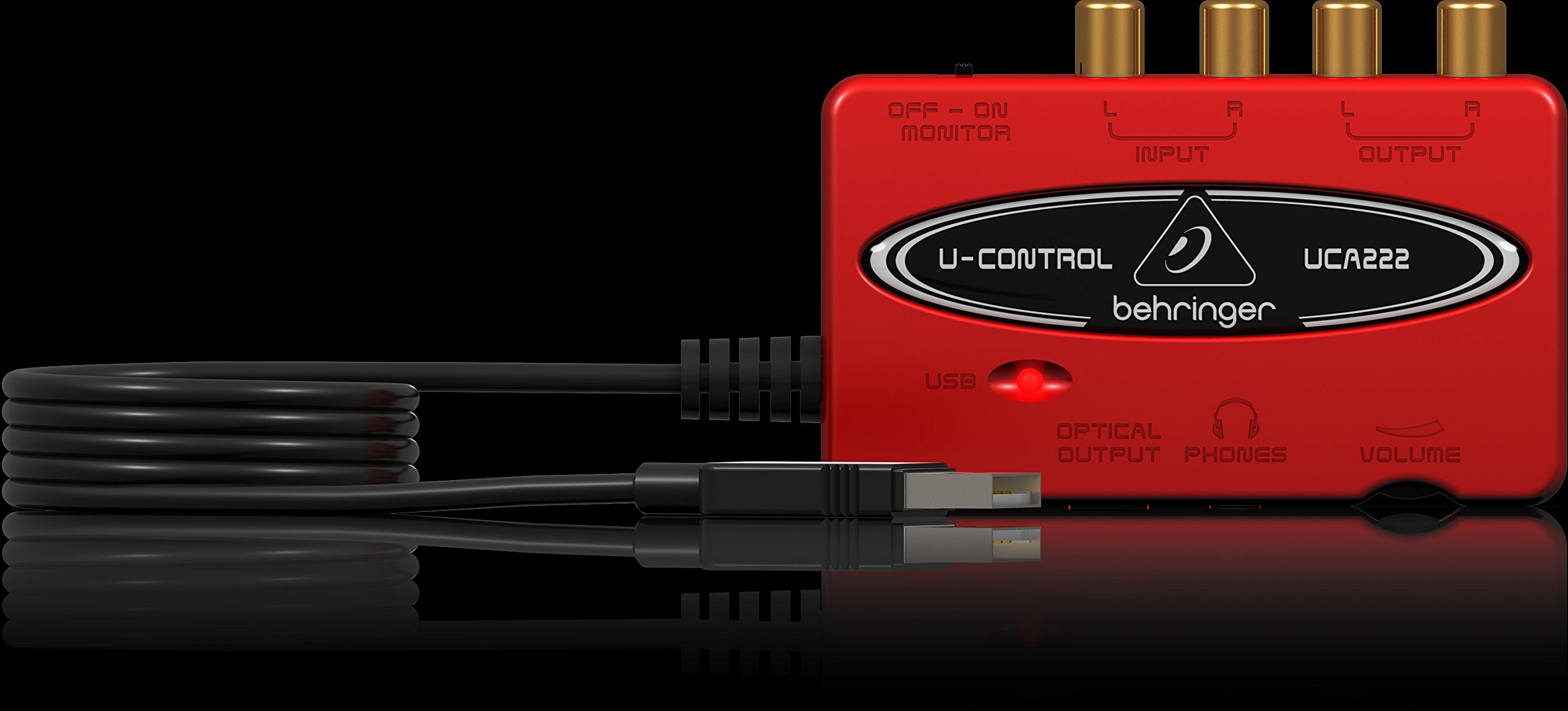 BEHRINGER UCONTROL UCA222 Flexible Audio interface for Recording