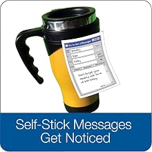 Adams You've Got A Message Pad, 5.25 x 7.33 Inch, 2-Part, Carbonless, 2 Messages per Page, 200 Sets, White and Canary (SC5702WS)