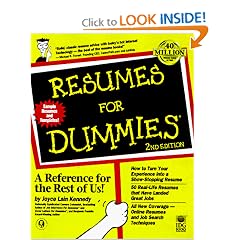 Resumes for Dummies