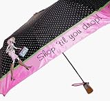 Drizzle Dames Auto Open Umbrella by Isotoner