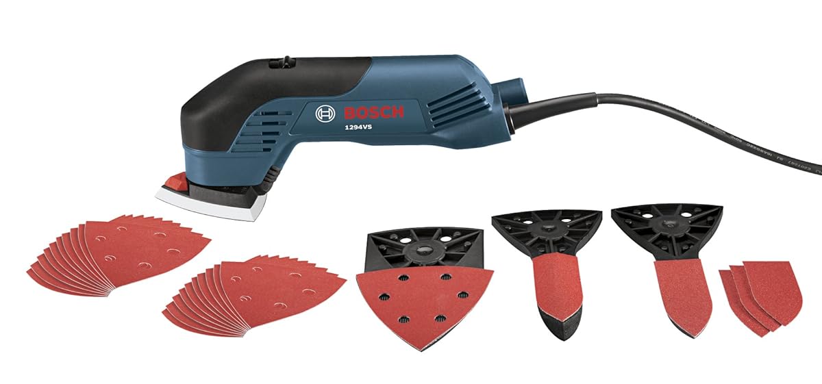 Bosch 1294VSK 2.3 Amp Corner Detail Sander Kit 0000346303445 Buy
