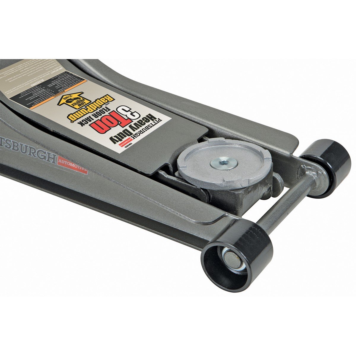 Pittsburgh Automotive 3 Ton Heavy Duty Ultra Low Profile Steel Floor