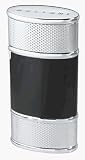 Colibri Virtuoso Black Lacquer Torch Flame Windproof Butane Lighter QTR851006