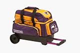 KR NFL Minnesota Vikings 2 Ball Roller Bowling Bag